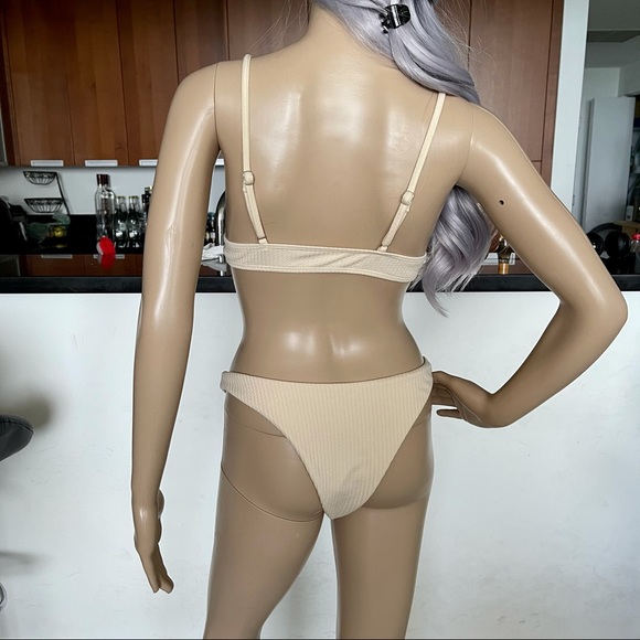 🌟Beige 3pack Bikini Swimsuit with Cover-up🌟 - Picture 6 of 16